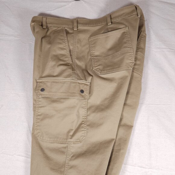 Duluth Trading 40 Grit Flex Twill Cargo Pants Mens 40 x 30 (~29.5) Relaxed Fit - Picture 13 of 16